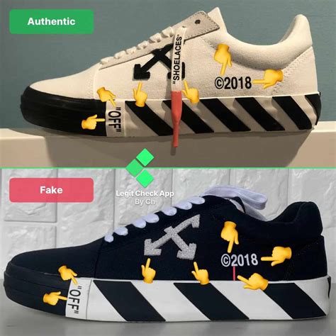 off white shoes real vs fake|off white vulcanized shoes.